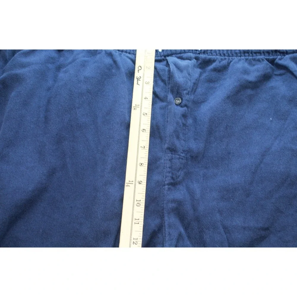 Polo by Ralph Lauren Pajama Pants Mens Large Blue Embroidered